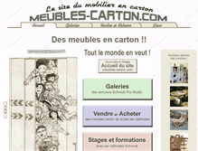 Tablet Screenshot of meubles-carton.com